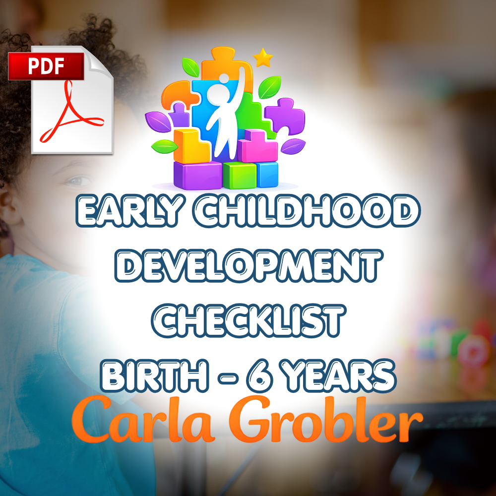 Early Childhood Development Checklist (English)